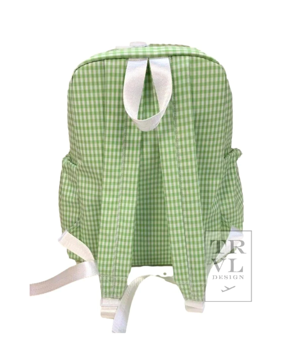 Backpacker- Gingham Leaf
