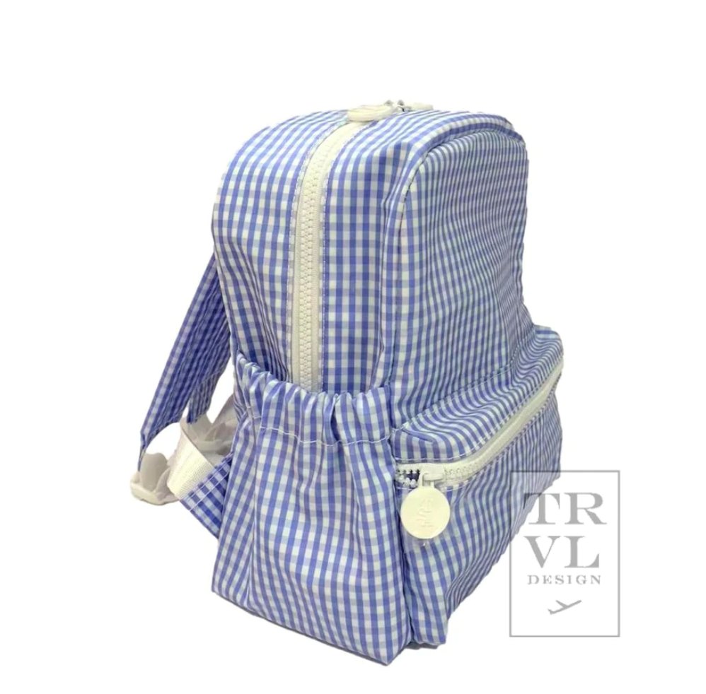 MINI Backpacker- Gingham Sky