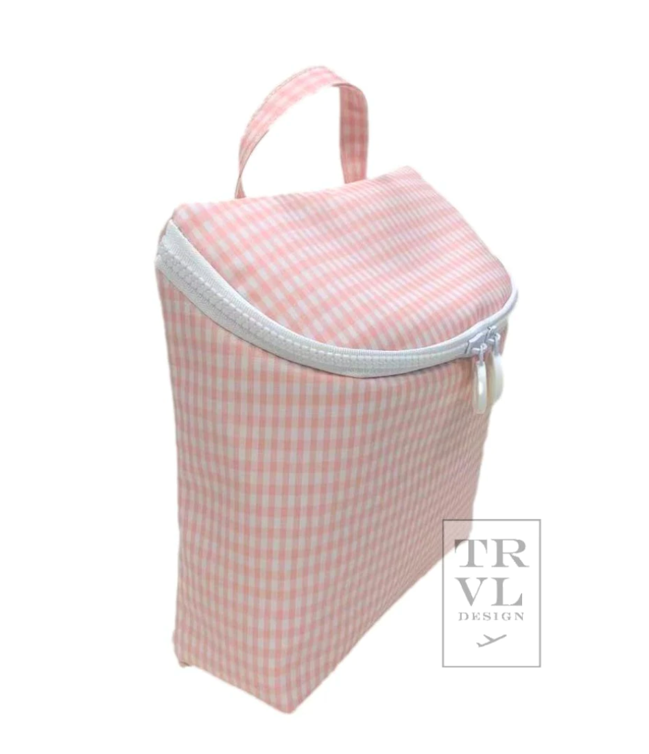 Takeaway Lunch Bag- Gingham Taffy
