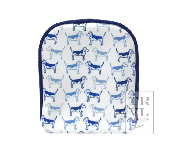 Bring it lunch bag- Puppy Love Blue