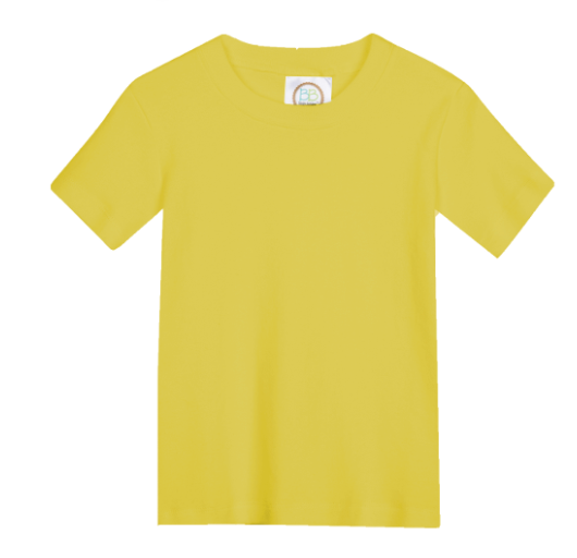 Short Sleeve Tee- Yellow