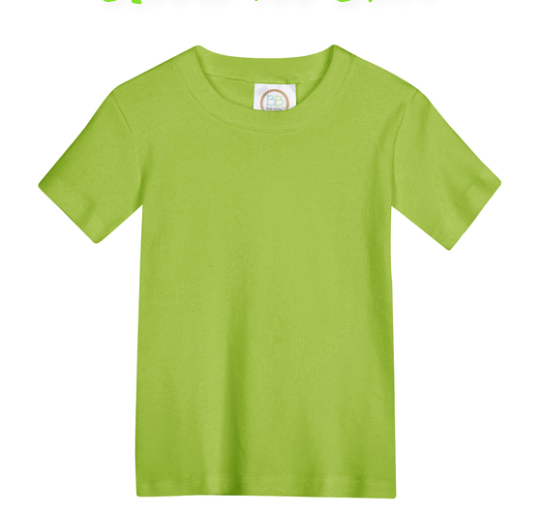 Short Sleeve Tee- Lime Green