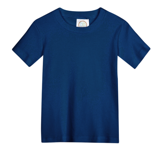 Short Sleeve Tee- Navy