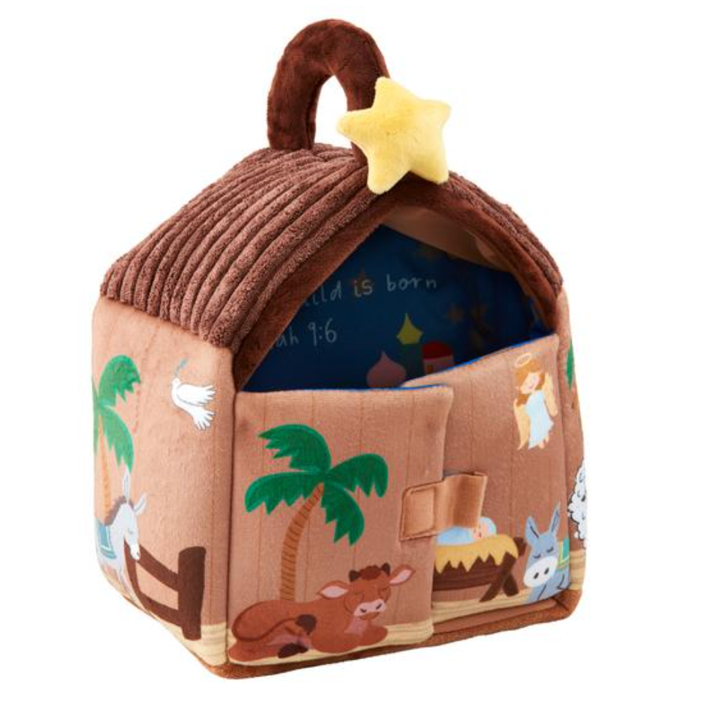 Musical Nativity Plush Set