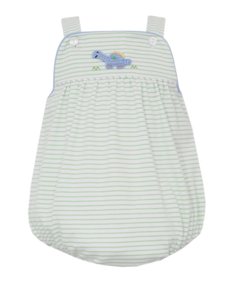 Dinos green knit bubble