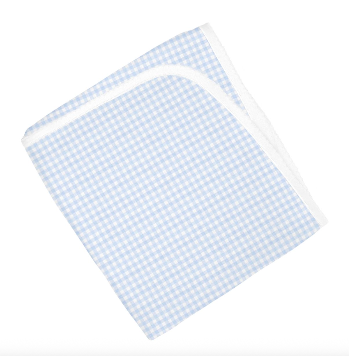 Blue Gingham Blanket