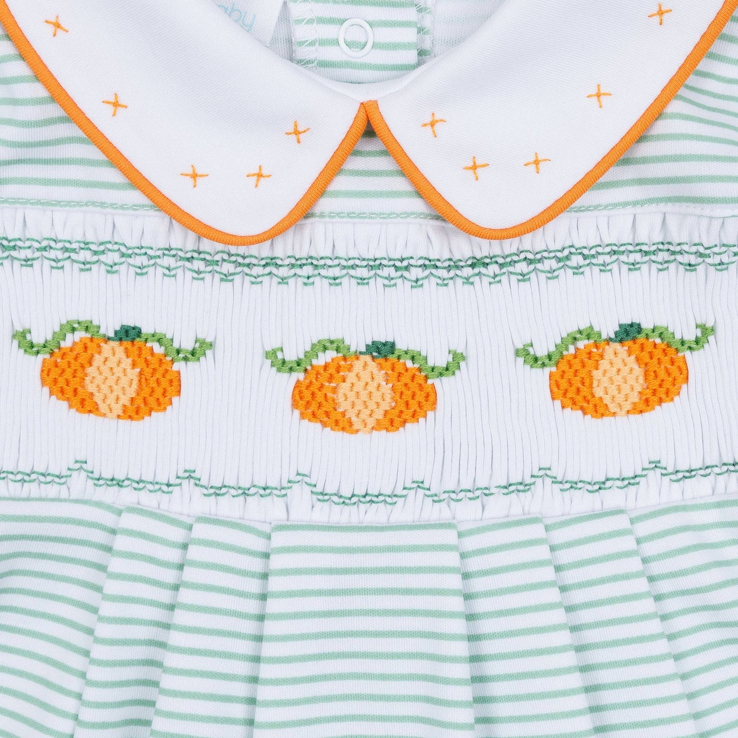Lil' Pumpkin Classics Smocked Playsuit