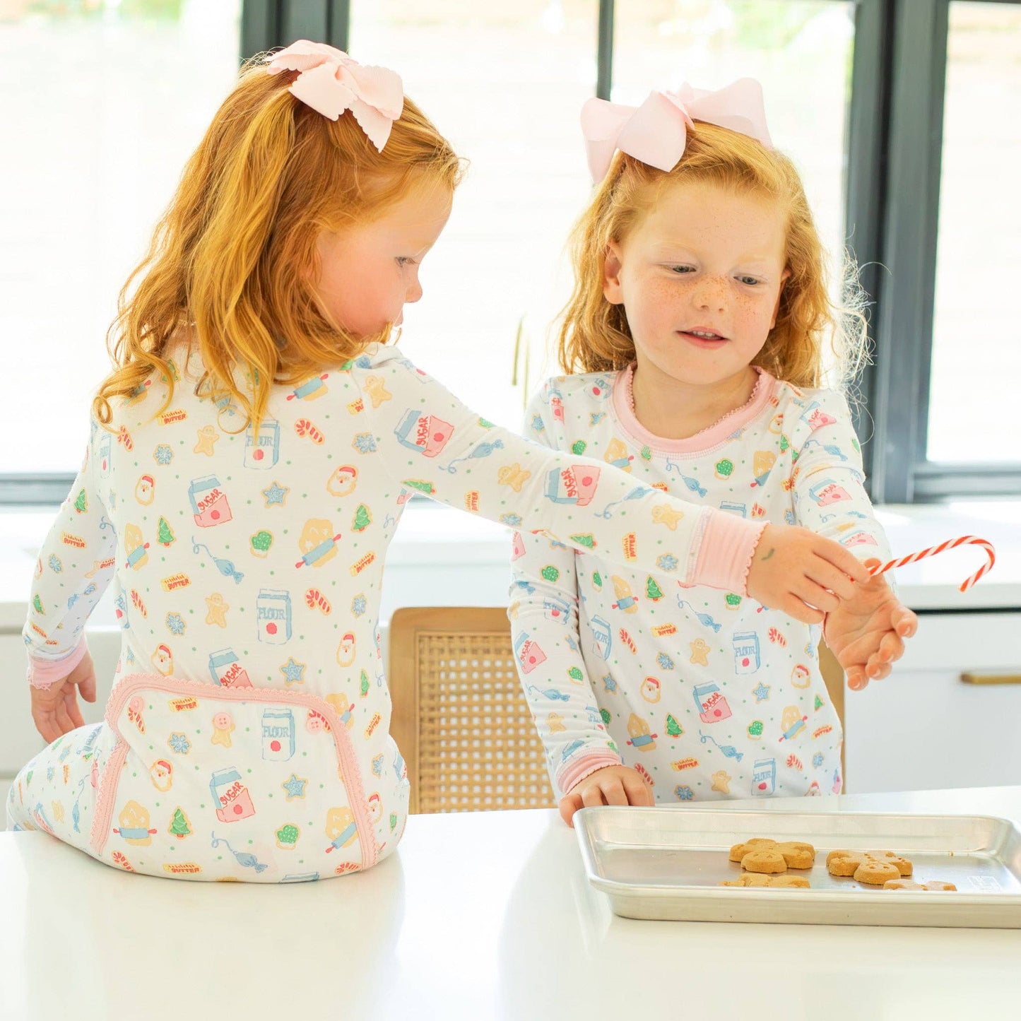 Pink Bamboo Onesie - Cookie Crew: 18M