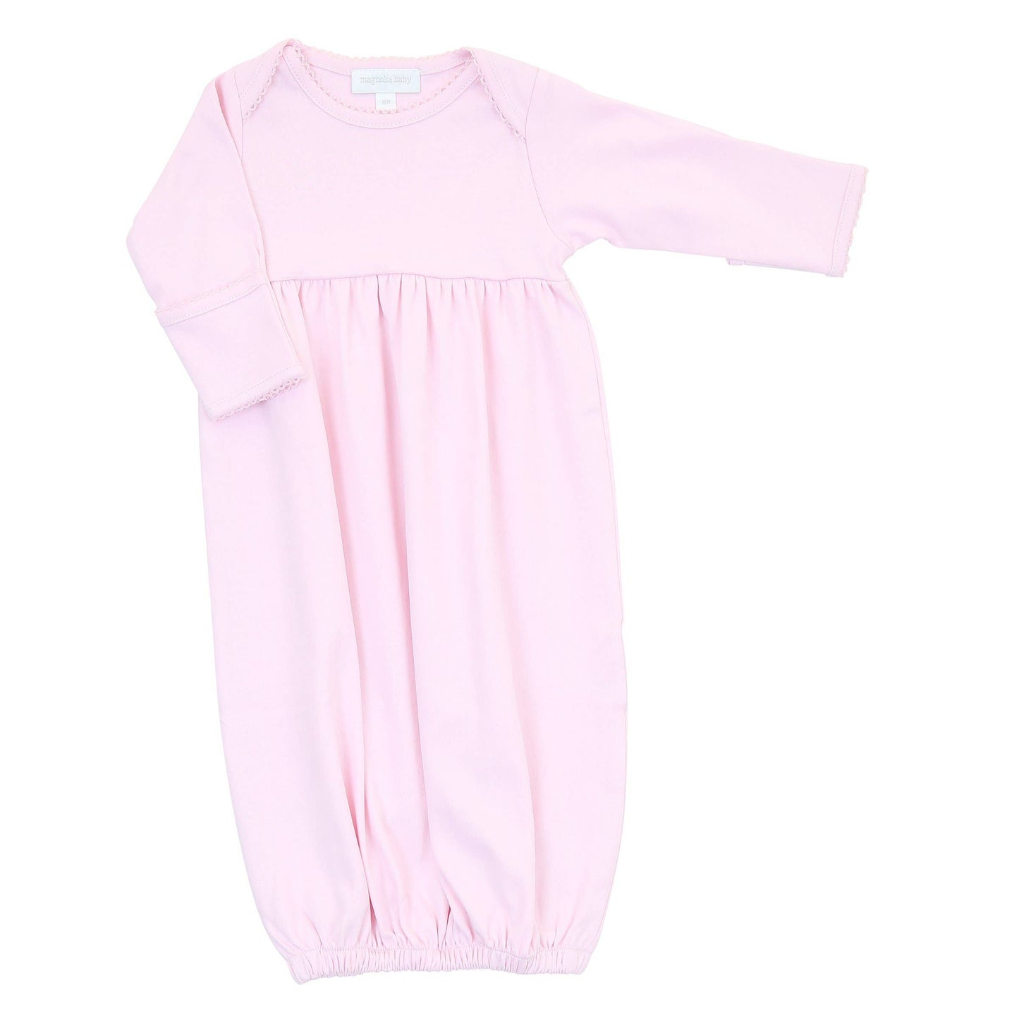 Essentials Solid Pink Gown: Pink