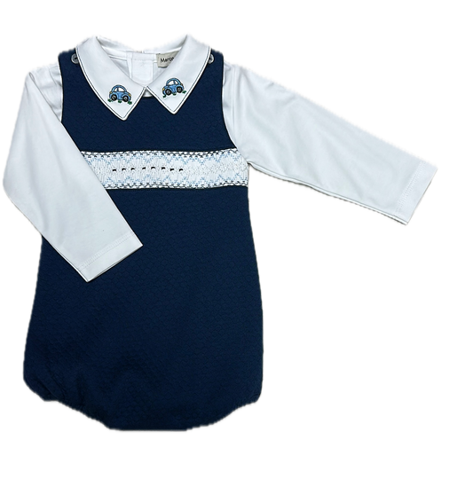 Smocked romper set Ariana and Drew Collection