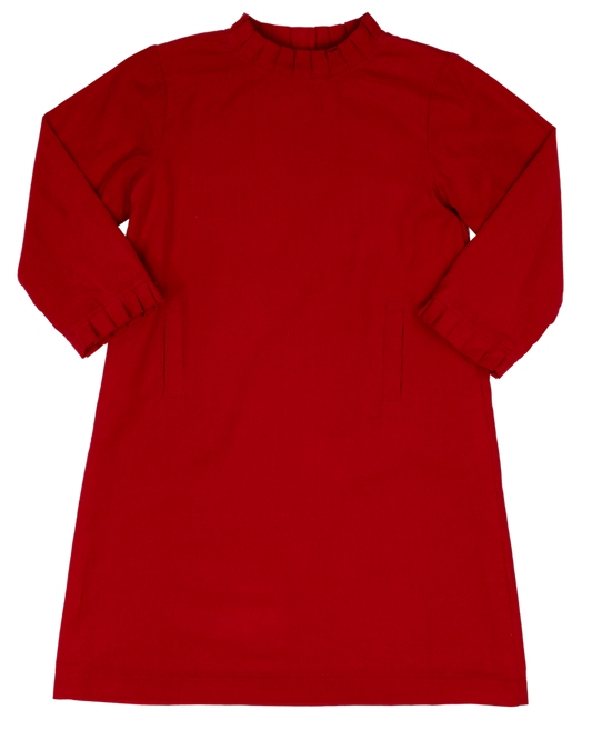 The Oaks- Kate Red Cord Dress