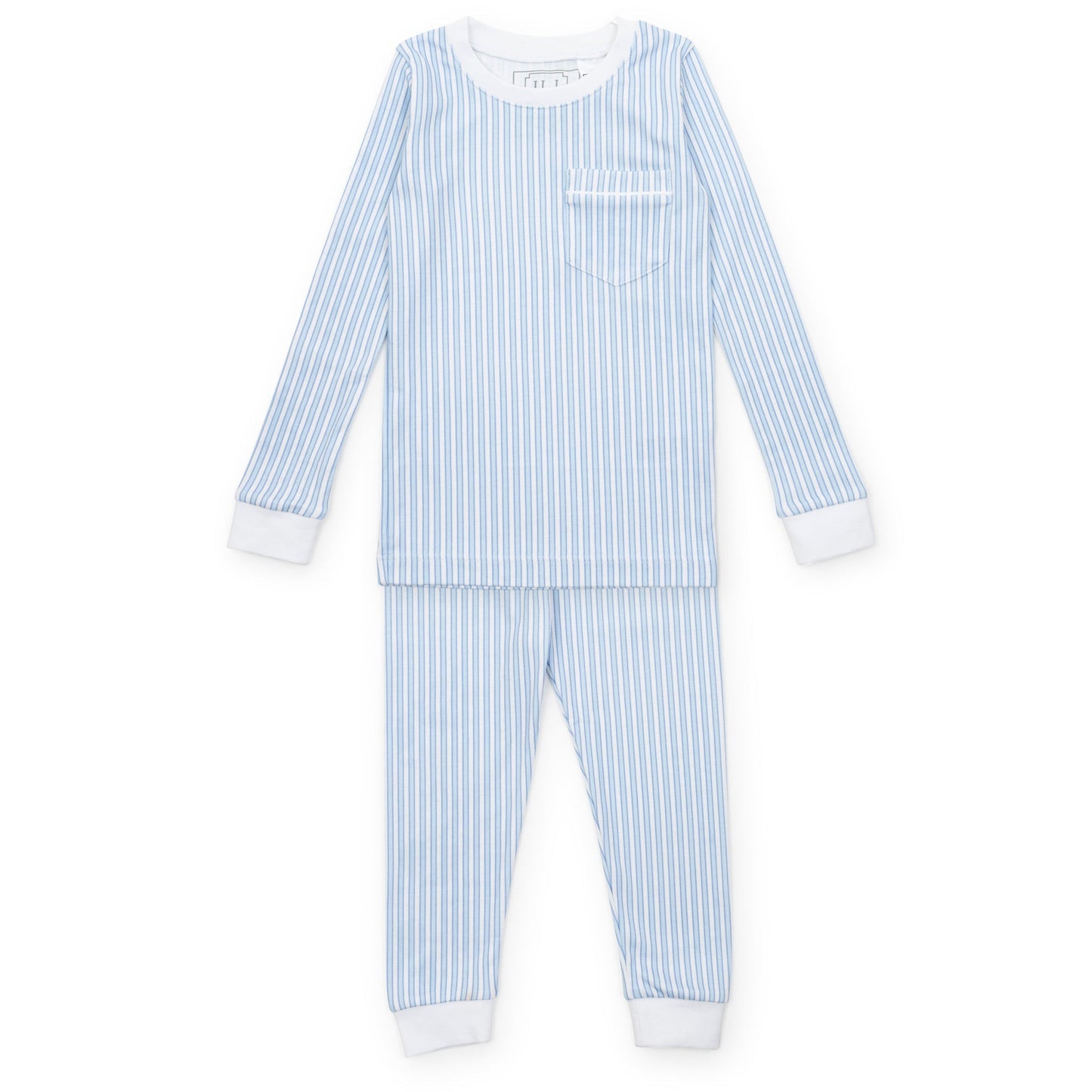 Bradford Pima Cotton Pajama Pant Set - Classic Stripe
