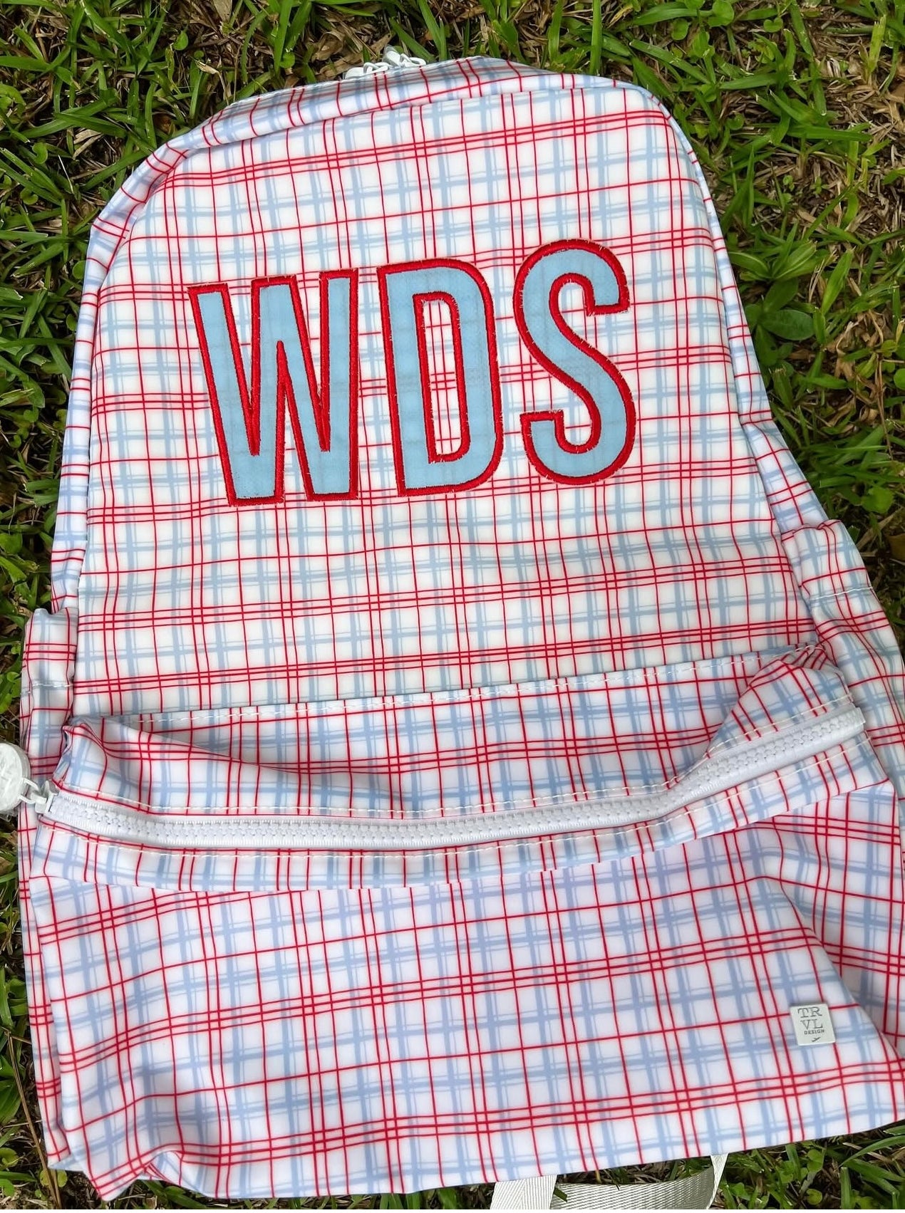 Backpacker- Classic Plaid Red