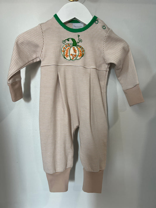 Cinderella Pumpkin LS Overall