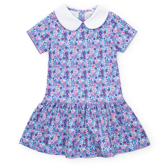 Libby Girls' Dress - Blackberry Floral