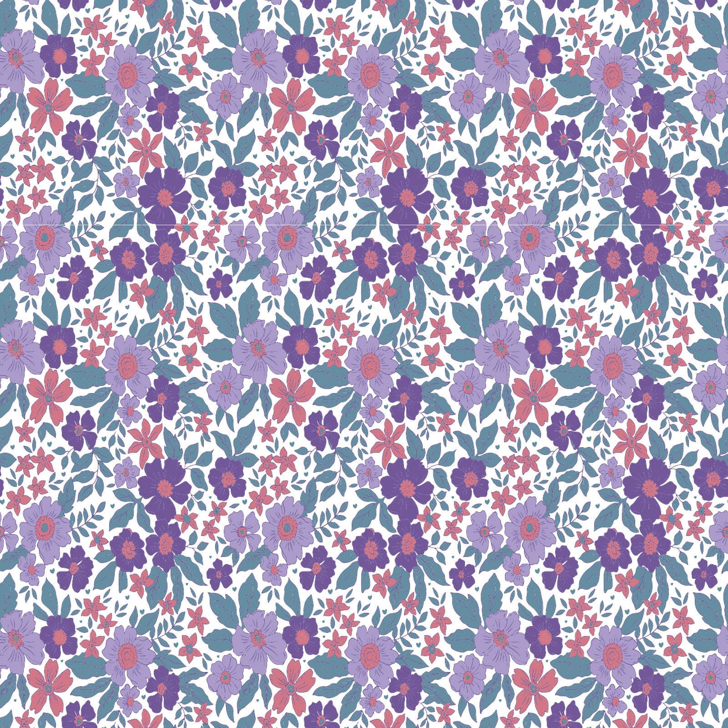 Libby Girls' Dress - Blackberry Floral