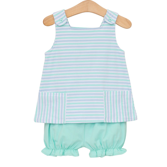 Margo Bloomer Set- Seaside Stripe