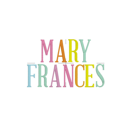 Rainbow Thread Font Add On