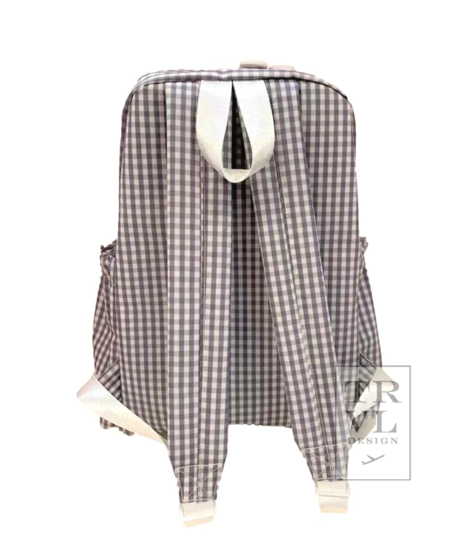 Backpacker- Gingham Grey