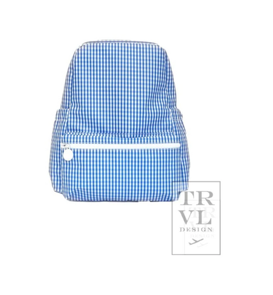 Backpacker- Gingham Royal