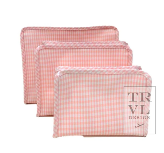 Medium Roadie- Gingham Taffy
