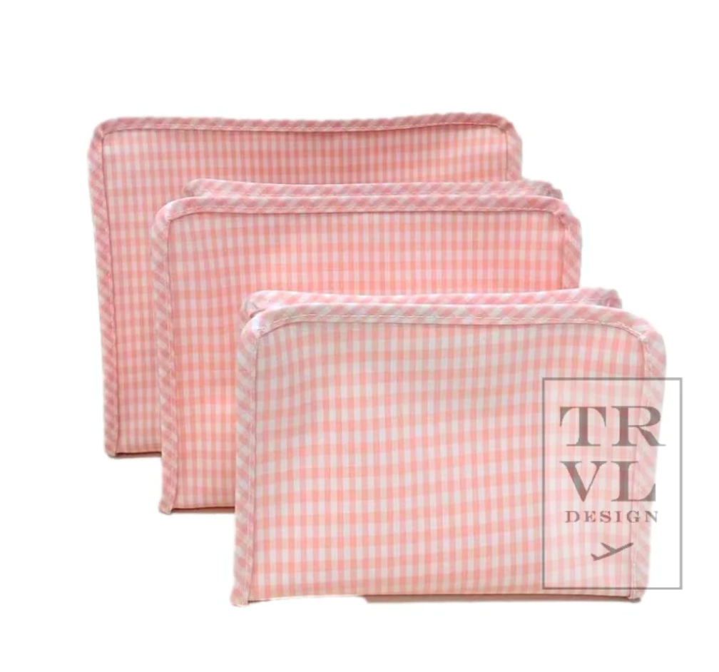 Large Roadie- Gingham Taffy