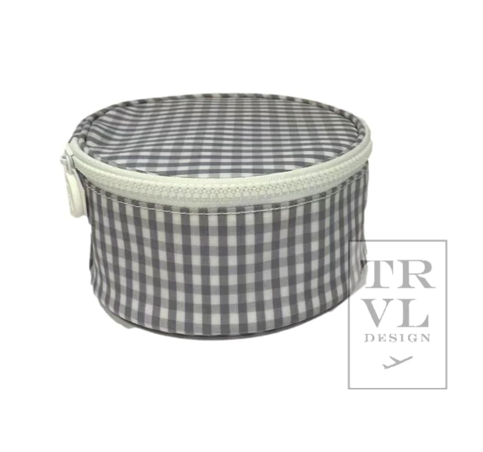Roundup Case- Gingham Grey