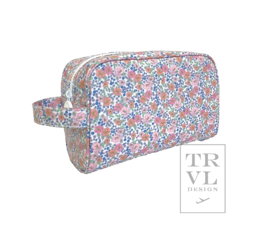 Stowaway Toiletry Bag- Garden Floral