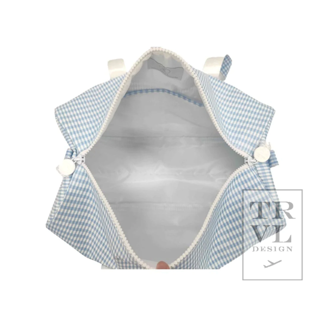 Weekender- Gingham Mist
