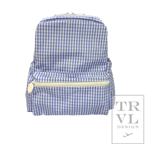 MINI Backpacker- Gingham Sky