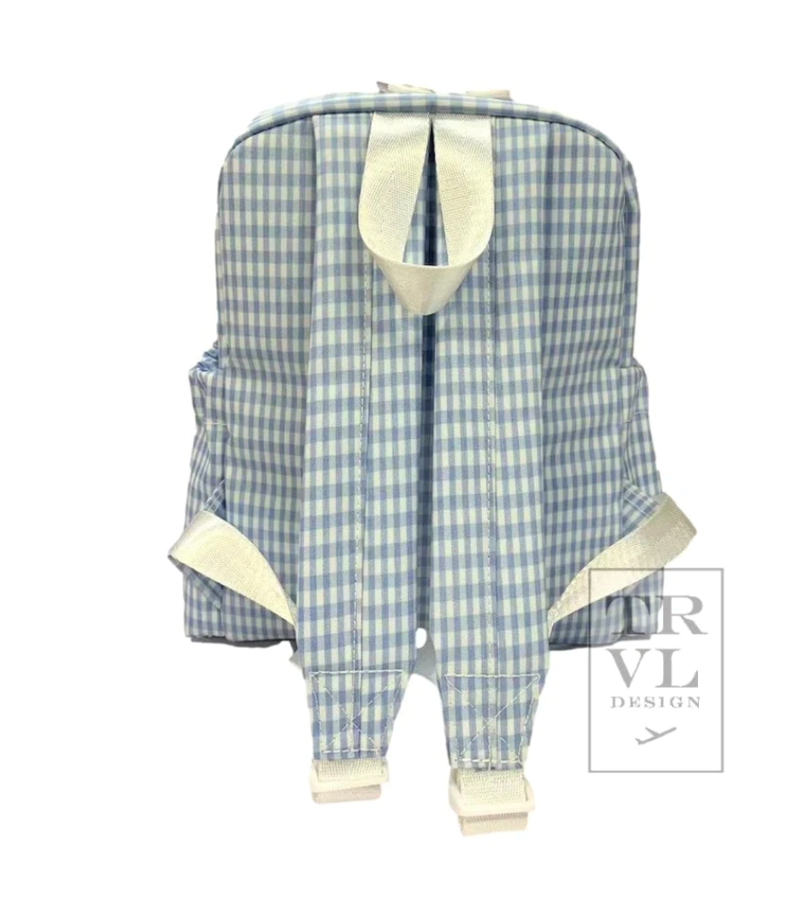 MINI Backpacker- Gingham Mist