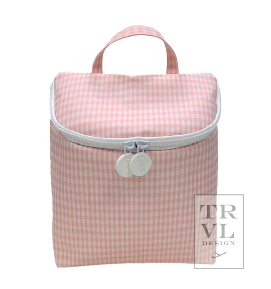 Takeaway Lunch Bag- Gingham Taffy