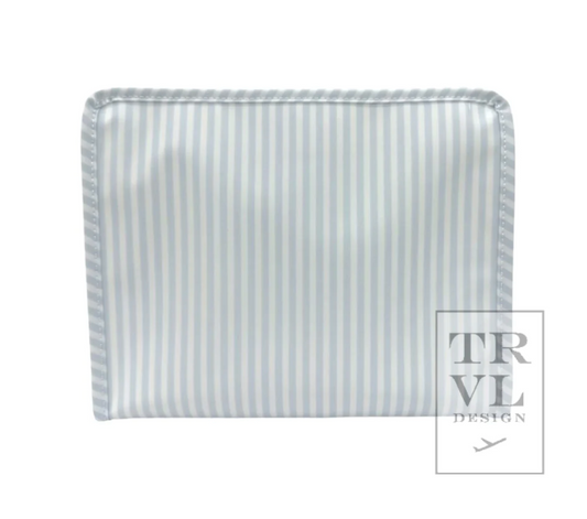 Medium Roadie- Pimlico Stripe Blue