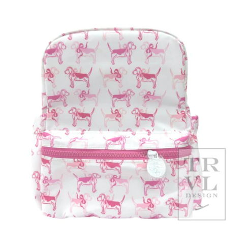 Mini Backpacker- Puppy Love Pink