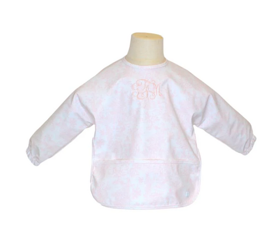 Perfect Smock- Bunny Toile Pink