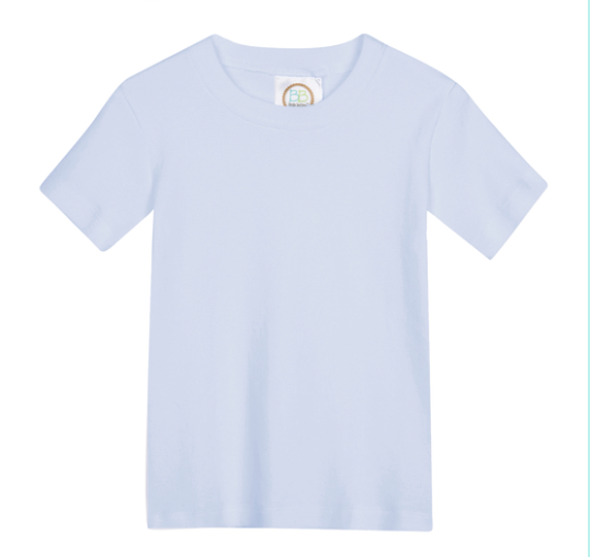 Short Sleeve Tee- Light Blue