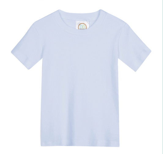 Short Sleeve Tee- Light Blue
