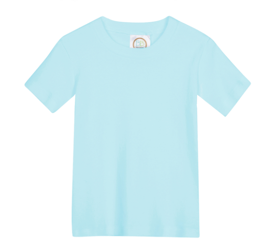 Short Sleeve Tee- Aqua