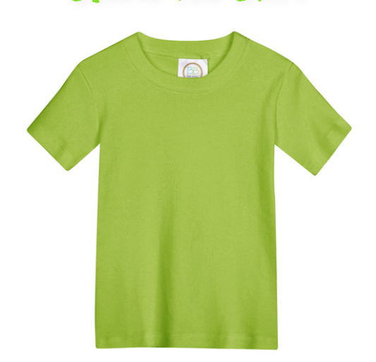 Short Sleeve Tee- Lime Green