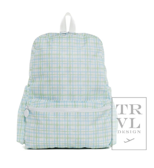 Backpacker- Classic Green Plaid