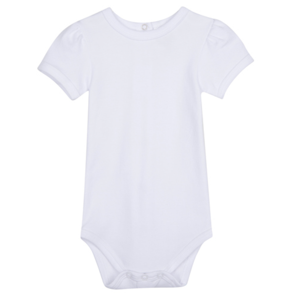 Short Puff Sleeve Infant Bodysuit