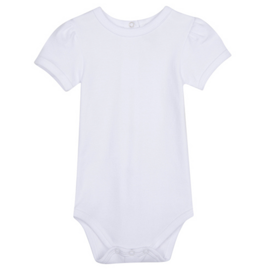 Short Puff Sleeve Infant Bodysuit