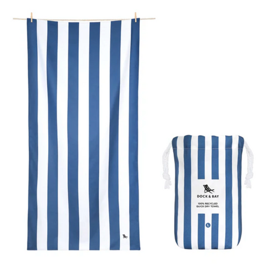 Quick Dry Towels - Whitsunday Blue