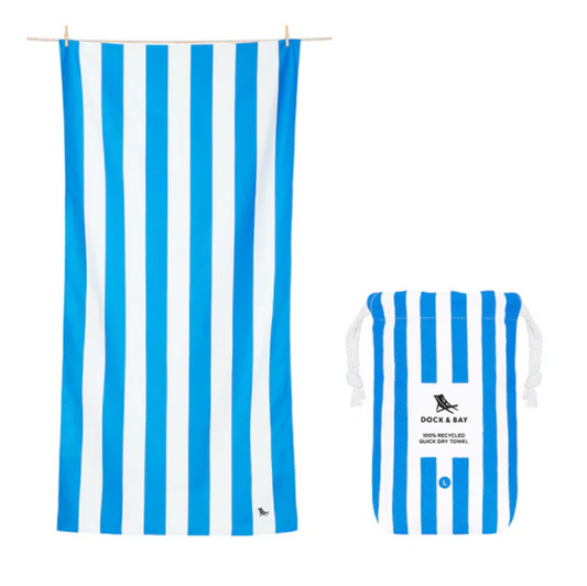 Quick Dry Towels - Bondi Blue