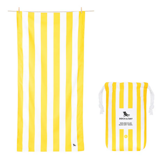 Quick Dry Towels - Boracay Yellow