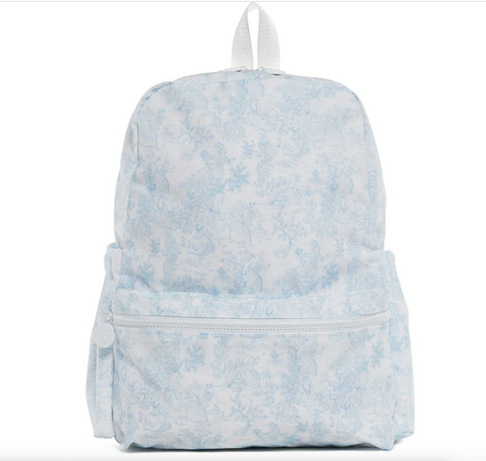 Backpacker- Bunny Toile Blue