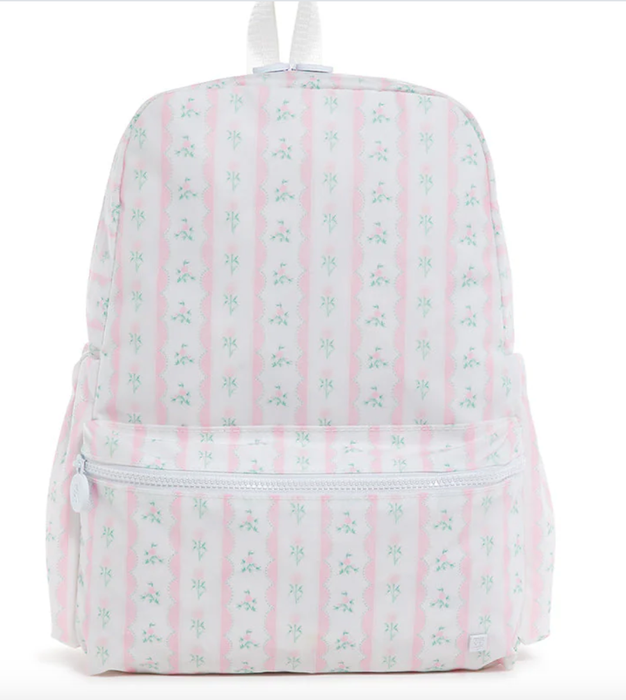 Backpacker- Ribbon Floral Pink
