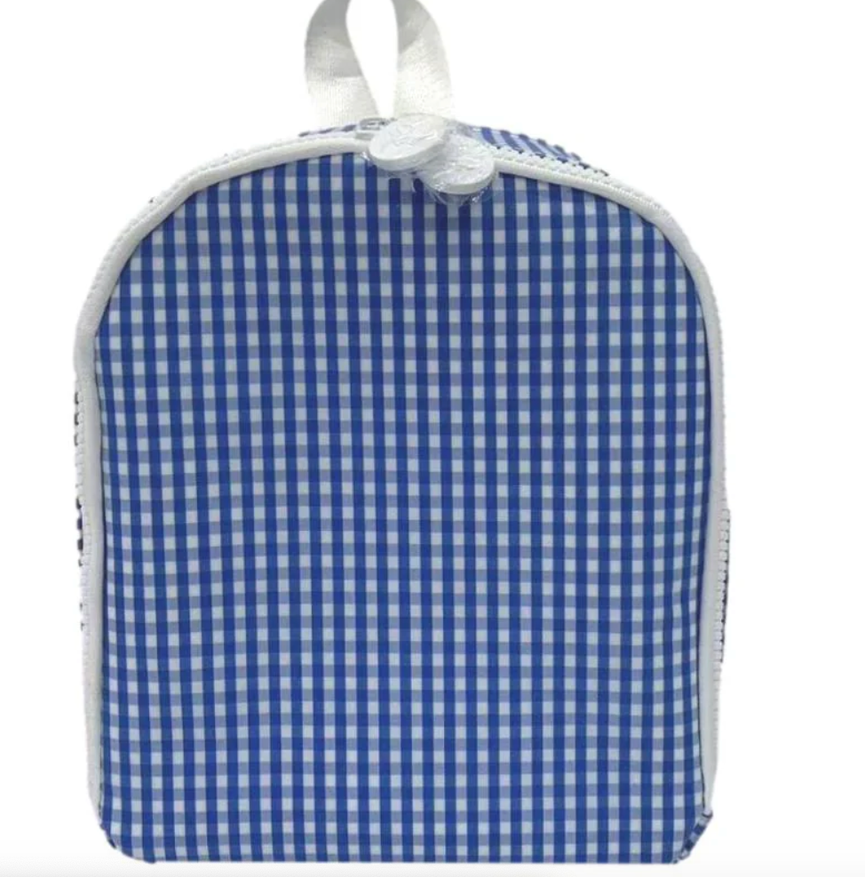 Bring it lunch bag- Gingham Royal