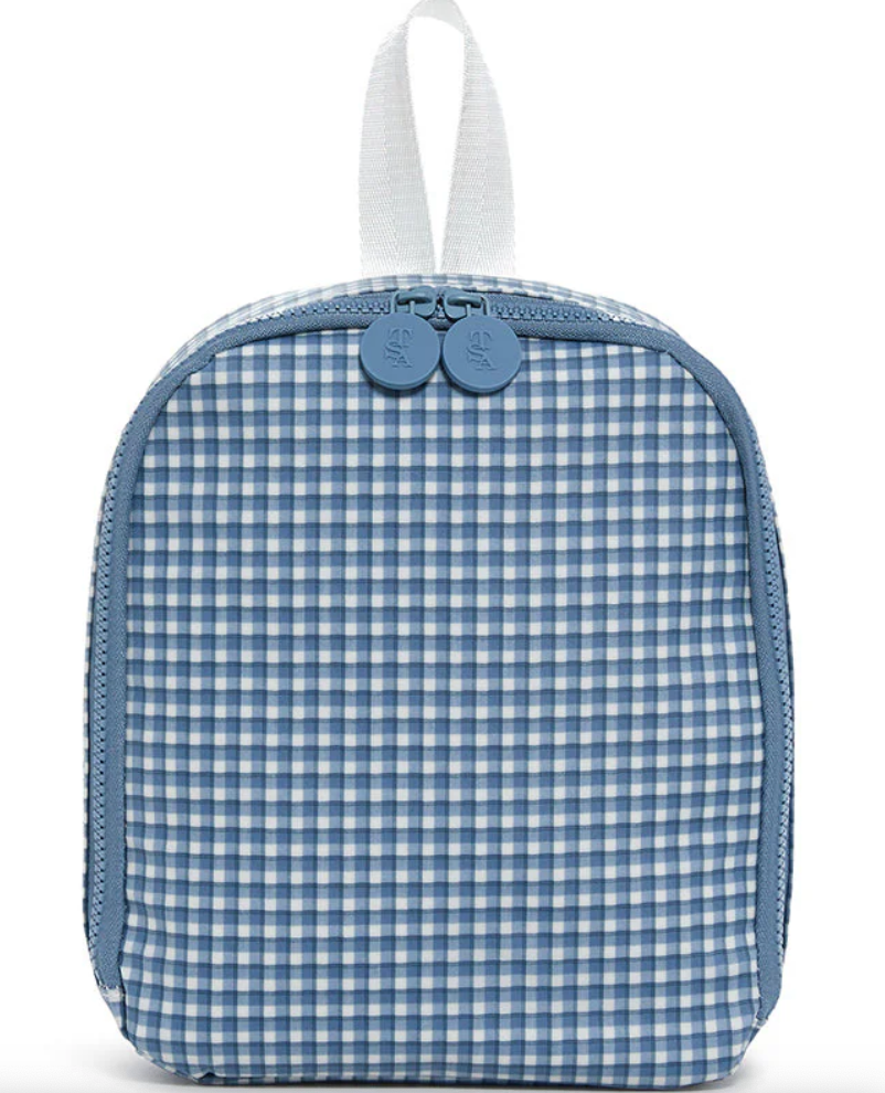 Bring it lunch bag- Rodeo Check Indigo