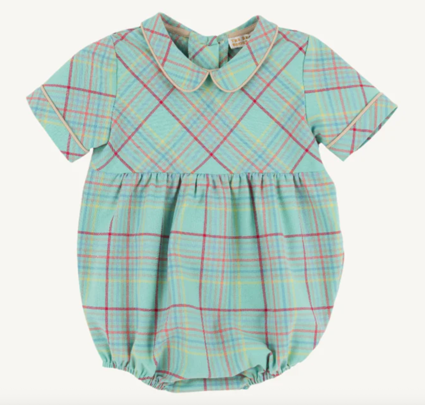 Bradford Bubble-Woodley Park Plaid with Keeneland Khaki